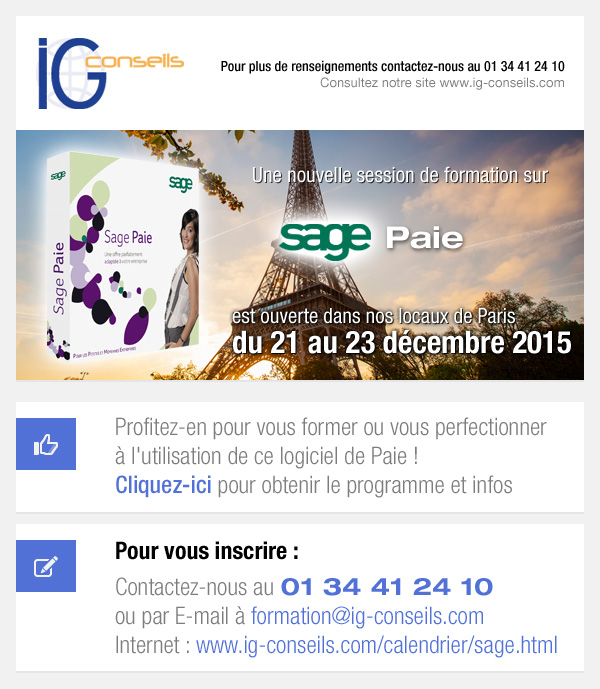 Formation Sage Paie